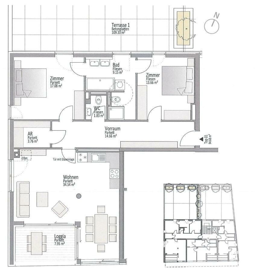 Ferienwohnung Narzisse - City Appartement Im Kurpark Bad Aussee Kültér fotó